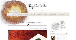 Desktop Screenshot of laythetable.com